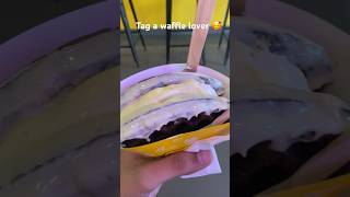 Waffle lover ?? foodiesofyoutube momos bhajipav food lemonsoda pavbhaji youtubeshorts