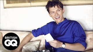 SpiderMan: Homecoming's Tom Holland Plays 'Would You Rather?' | British GQ