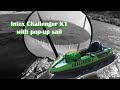 Intex Challenger K1 with pop-up sail