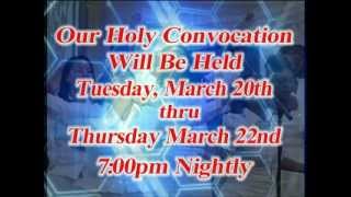 The Sanctuary Holy Convocation 2012