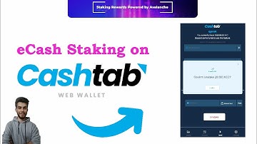 #eCash Staking Rewards 17.90% APY on CashTab wallet: Step-by-Step Tutorial
