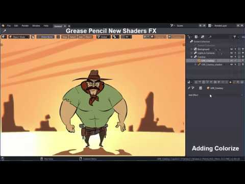 blender grease pencil animation 2.79 tutorial