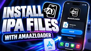 Install IPA Files on iPhone & iPad Using AmaazLoader! | NEW iOS Sideloading Tool!
