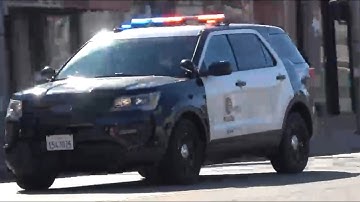 LAPD West LA Unit Responding