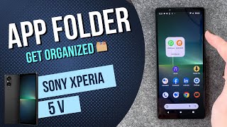 Sony Xperia 5 V – App Folder / Move Apps • 📱 • 📂 • 👍🏼 • Anleitung | Tutorial screenshot 4