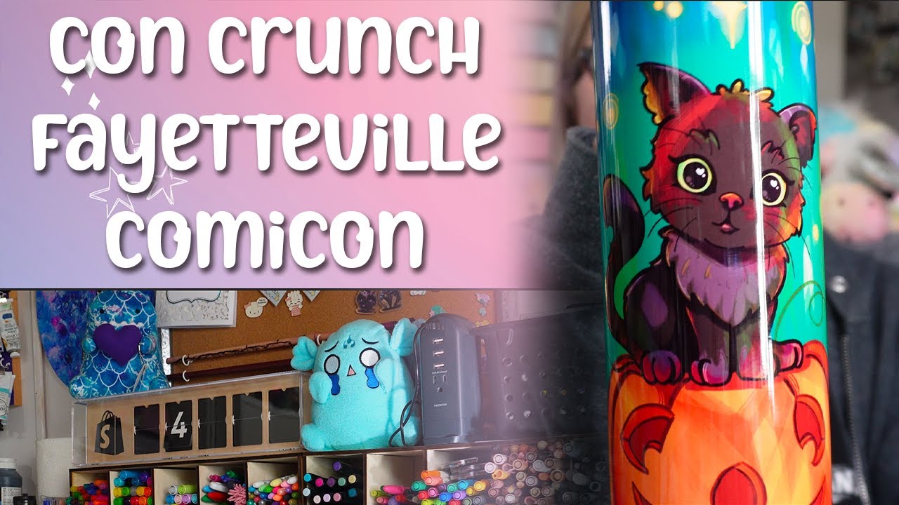 Con Crunch for Fayetteville Comicon Autumn Convention Prep Shopify ...