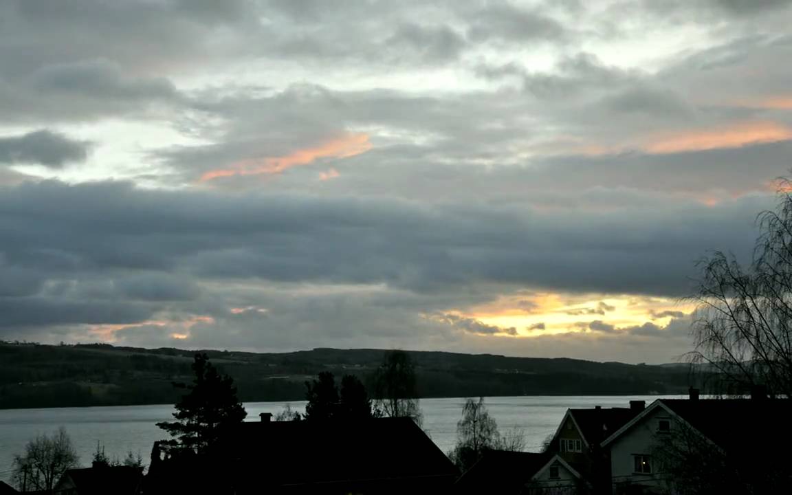 November days in Gjøvik - Automated Timelapse Movie - YouTube