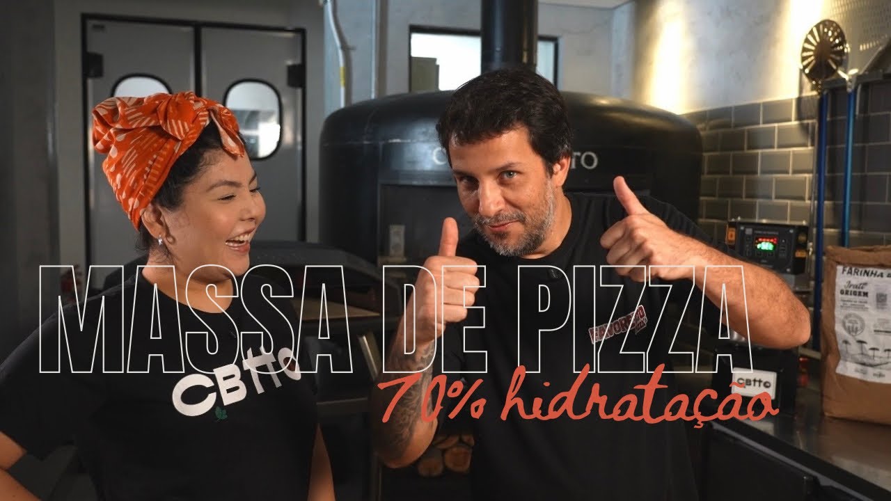 Massa de Pizza - 70% de Hidratação