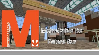 Metrocable de Petare Sur Ⓜ️🚡||En Minecraft PE 1.20.70!