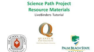 Livebinders Tutorial Part 2:  Creating tabs subtabs adding content pdf and powerpoint word