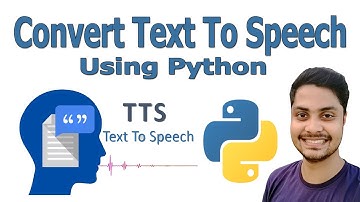 How To Convert Text To Speech In Python Using GTTs Google API