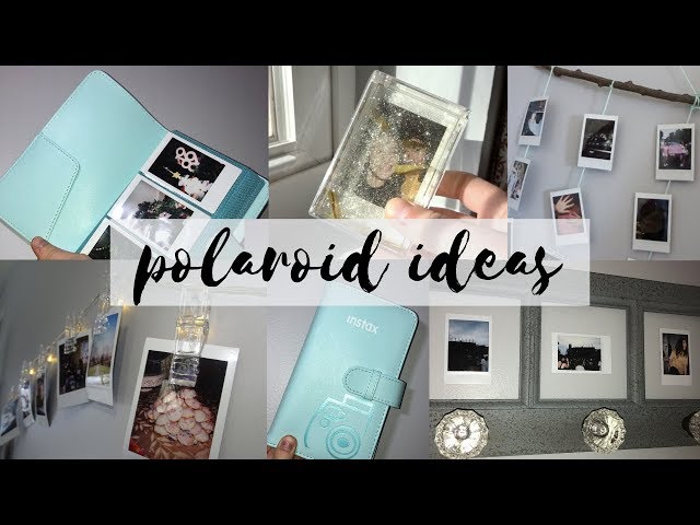 DIY Polaroid Album 🎞. #polaroid #instaxmini , polaroids