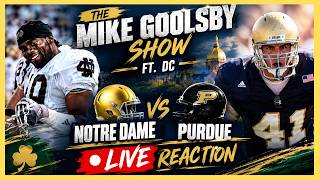 Details Mike Goolsby Show Ft DC LIVE☘️Notre Dame Piles It On Purdue Update
