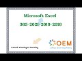 Course excel 365 basic advanced expert e learning online