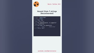 Python String Formatting Tricks You don