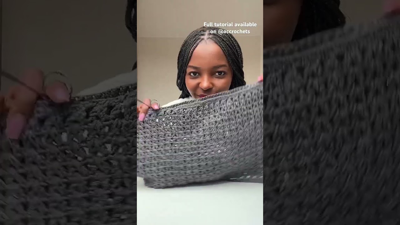 Quick crochet skirt project. Full tutorial on YouTube channel 