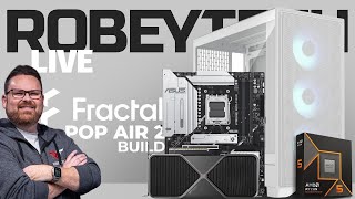 Fractal Pop Air 2 Gaming Pc Build | Ryzen 5 9600x Rtx 5070 Setup