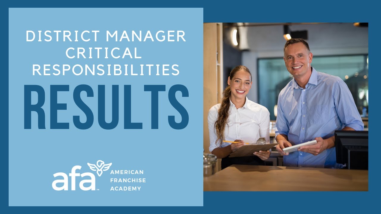 District Manager Responsibility #6: MARKET - YouTube