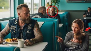 Can I Take the Leftovers for My Daughter?” — The Biker’s Reaction Left the Whole Diner Silent