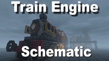 Minecraft Create Mod Train Engine Schematic Download | Build the Ultimate Transportation System!