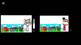 Sprunki oc Tom from Tom & Jerry vs Caine from Digital Circus