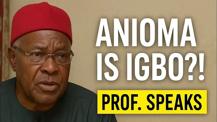 The Truth About Anioma: Professor Nwaoboshi Finally Breaks the Silence on Igbo Identity