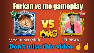 Furkan vs Gaming mari 😱🔥 carrom pool singapore plaza gameplay|| miniclip screenshot 1