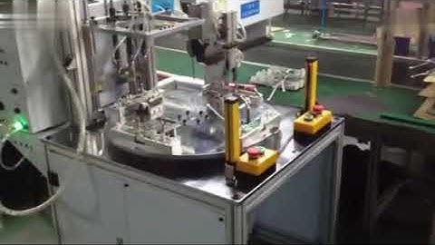 Multi-spindle rotary indexing screw drive machine