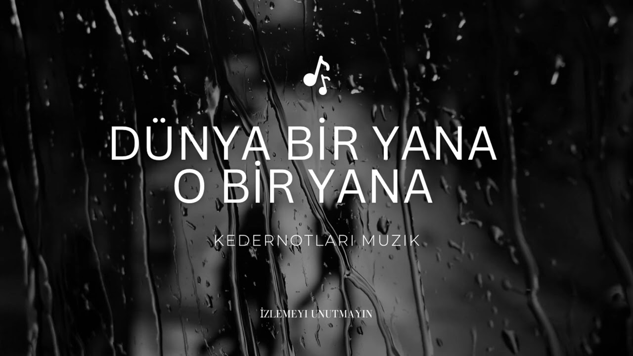 KederNotlari - Dunya Bir Yana O Bir Yana / Xanim Version