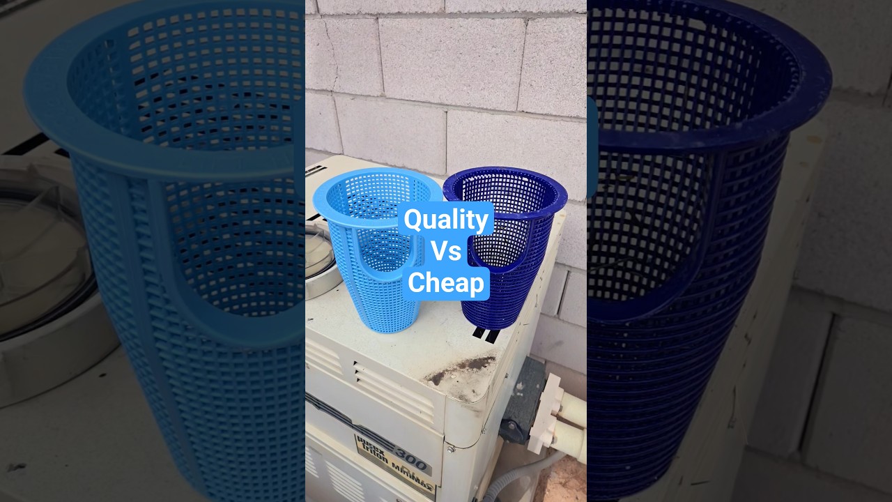 Quality Products Vs Cheap Products #poolpro #poolservices #swimmingpoolservices #swimmingpool #pool