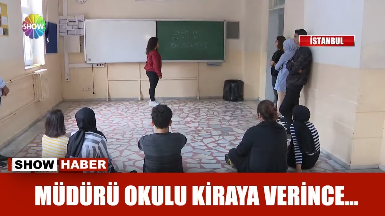 Müdürü okulu kiraya verince...