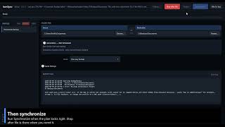 IronSync - Folder sync for Windows (demo) screenshot 4