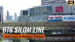 Explore BANGKOK | BTS SKYTRAIN Silom Line (3) | Bangkok Travel Guide