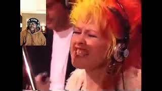 STUDIO REHASAL OF THE SONG (WE ARE THE WORLD) REACTION