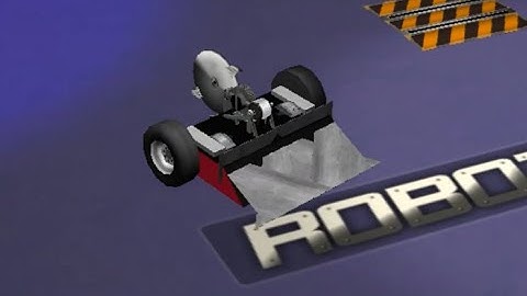 When you make an overhead spinner work in Robot Arena 2