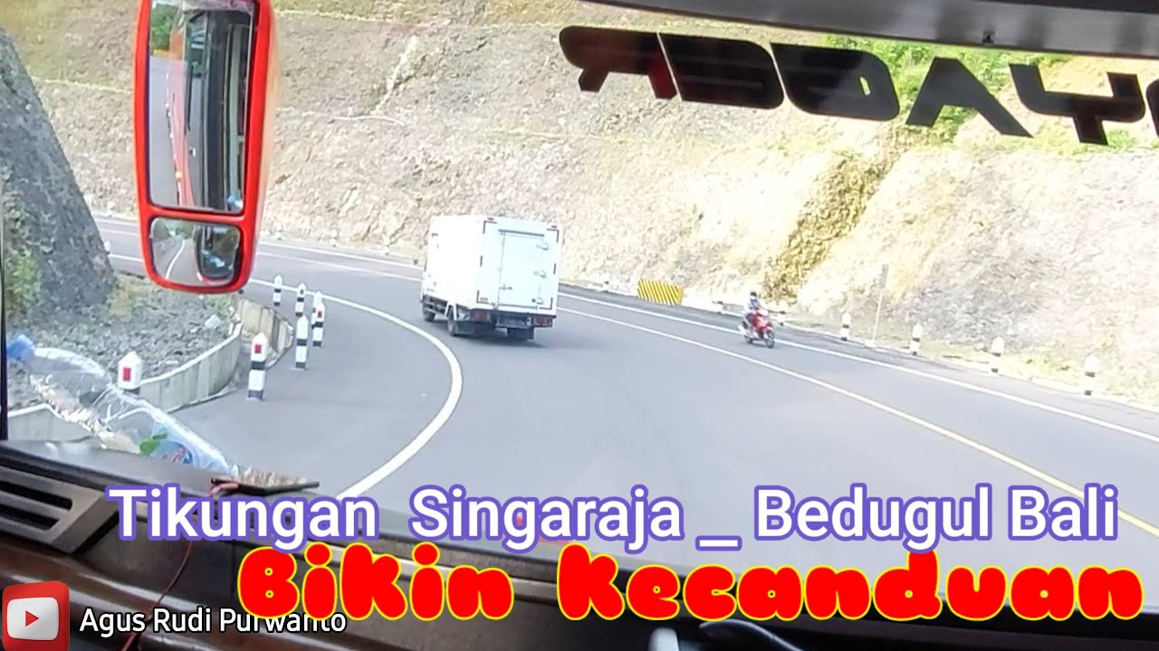 Jalur Sexy  Bedugul  _ Singaraja Bulelelng  Bali # full tikungan tanjakan  keren jadi kecanduan