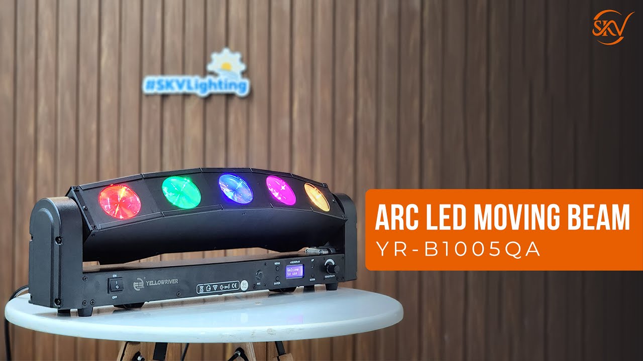 Có Nên Mua Đèn ARC LED Moving Beam YR-B1005QA Cho Đám Cưới YouTube player