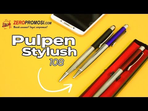 Souvenir pulpen besi stylus 108 Promosi Review by zeropromosi.com. 