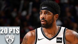 Kyrie Irving records 20-10-10 for first triple-double with Nets | 2019-20 NBA Highlights