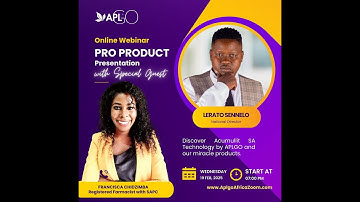PRO PRODUCTS PRESENTATION, Lerato Sennelo and special guest Francisca Chidzimba!!! 19.02.2025!!!