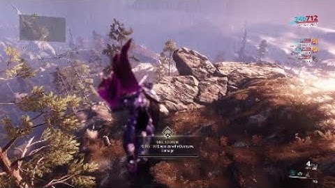 Warframe under map glitch