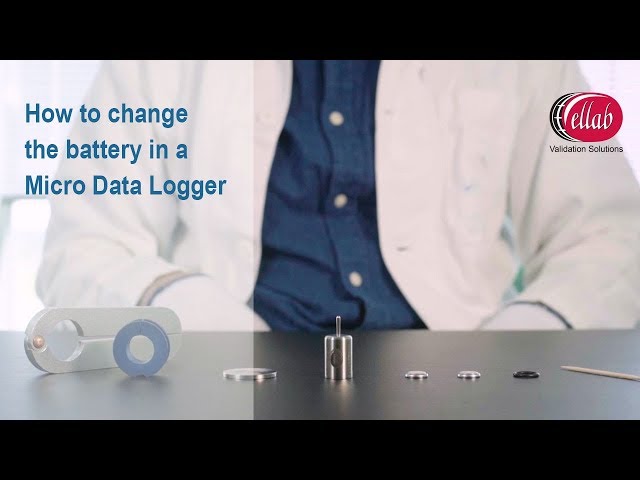 How to change the battery in a TrackSense Micro Logger