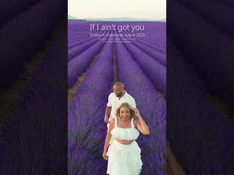 Drone videoshoot in Lavender field - Valensole, Provence