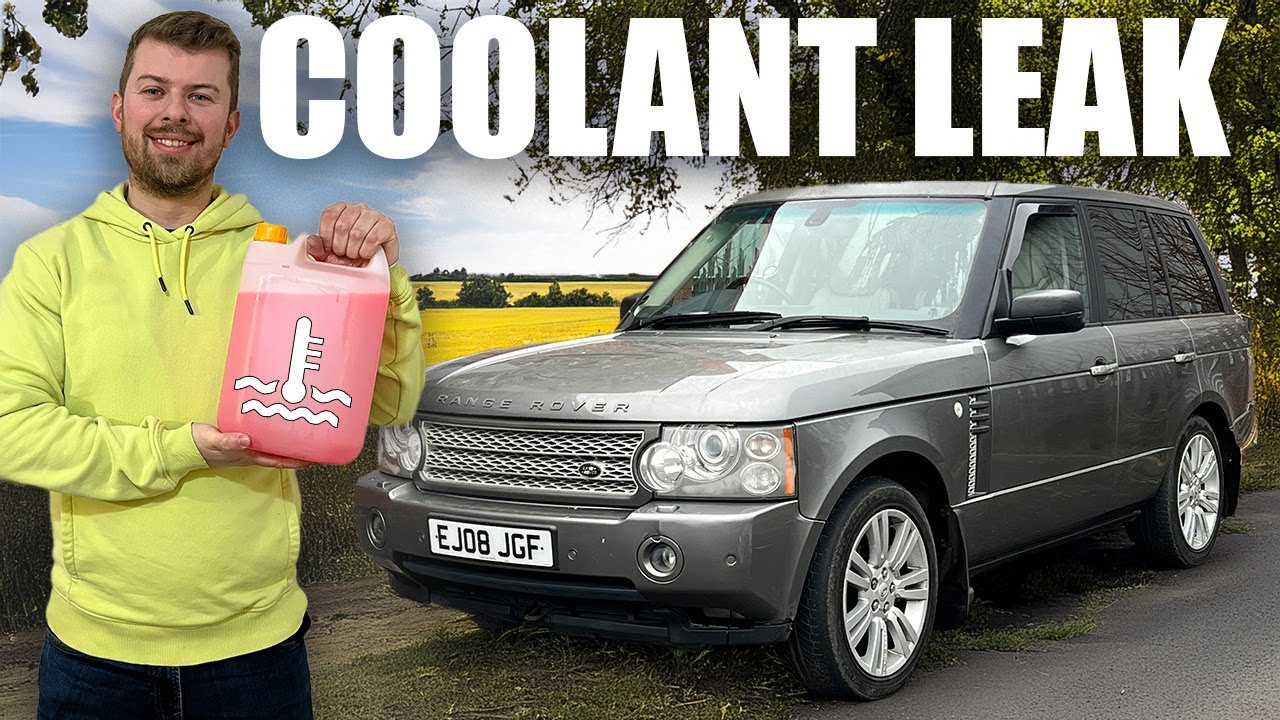 Attempting To Fix My CHEAP Range Rovers Coolant Leak - YouTube