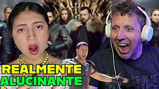 CON LA VOZ HACIENDO GRANDES BANDAS SONORAS | ÑUSTA PICUASI | CANTAUTOR REACCIÓN