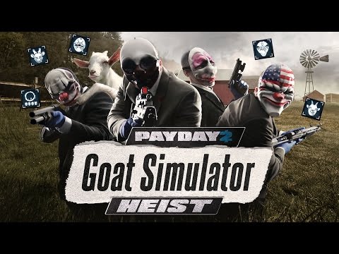 Video: Penggemar Payday 2 Bereaksi Dengan Terkejut Pada Pertandingan Berbayar Goat Simulator