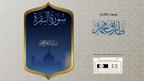 سورة البقرة كاملة | تلاوة خاشعة بصوت القارئ محمد طارق | راحة للقلب والروح💚