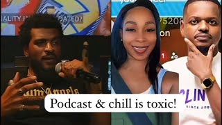 B.U Explains Why He Left “All The Smoke” & Exposes Podcast & Chill For Being Toxic & His Salary 😳🫢‼️