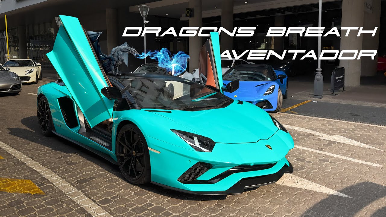 Lamborghini vs Ferrari ‼️V12 BATTLE‼️… Attending Daytona’s breakfast run in South Africa 🐉🔥