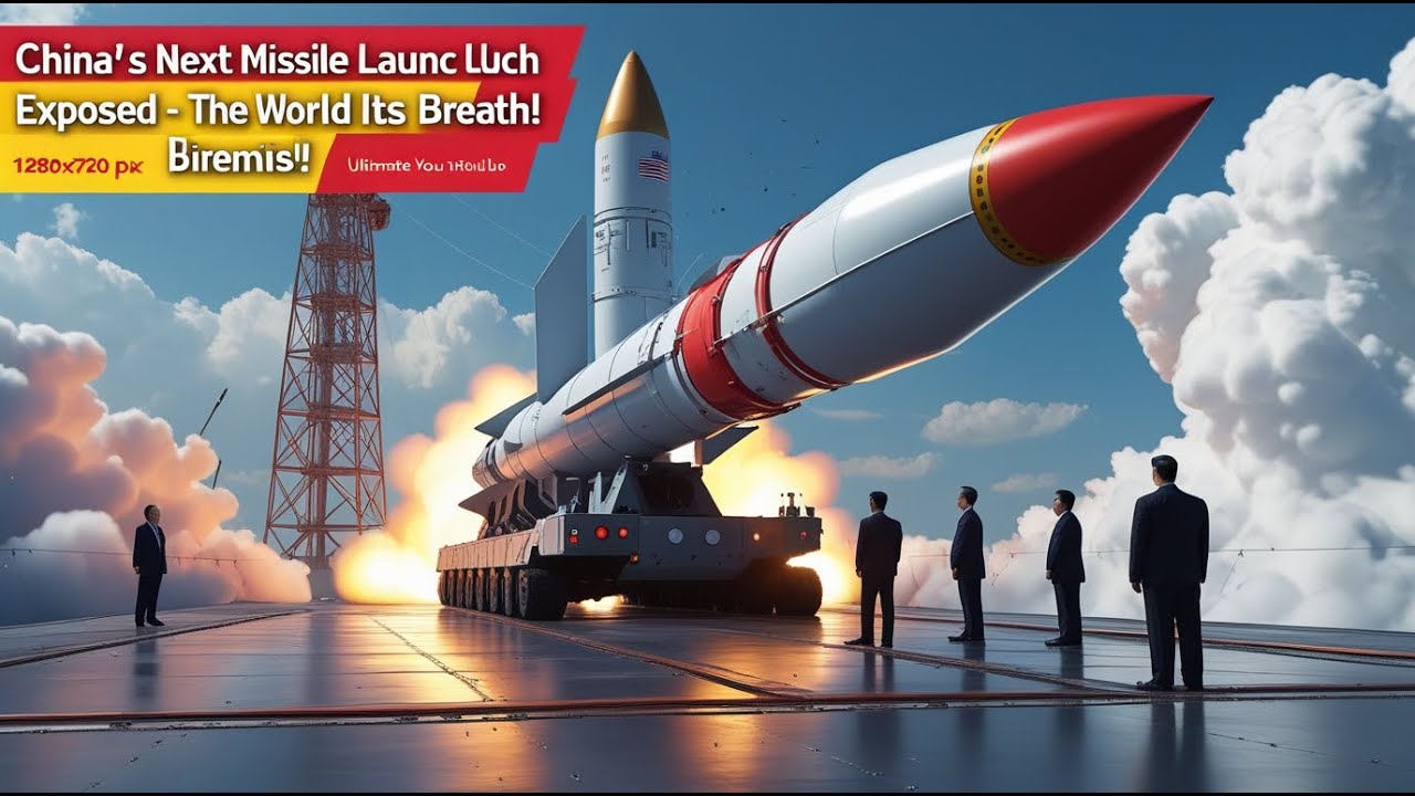 🚨💥 China’s Next Missile Launch EXPOSED – The World Holds Its Breath!
